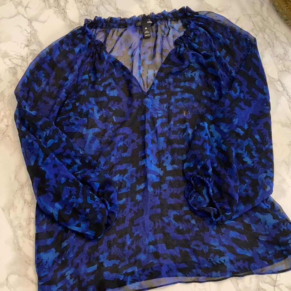 Aqua Sheer Top